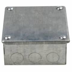 Metal Adaptable Box 4" x 4" x 2" With Knockout